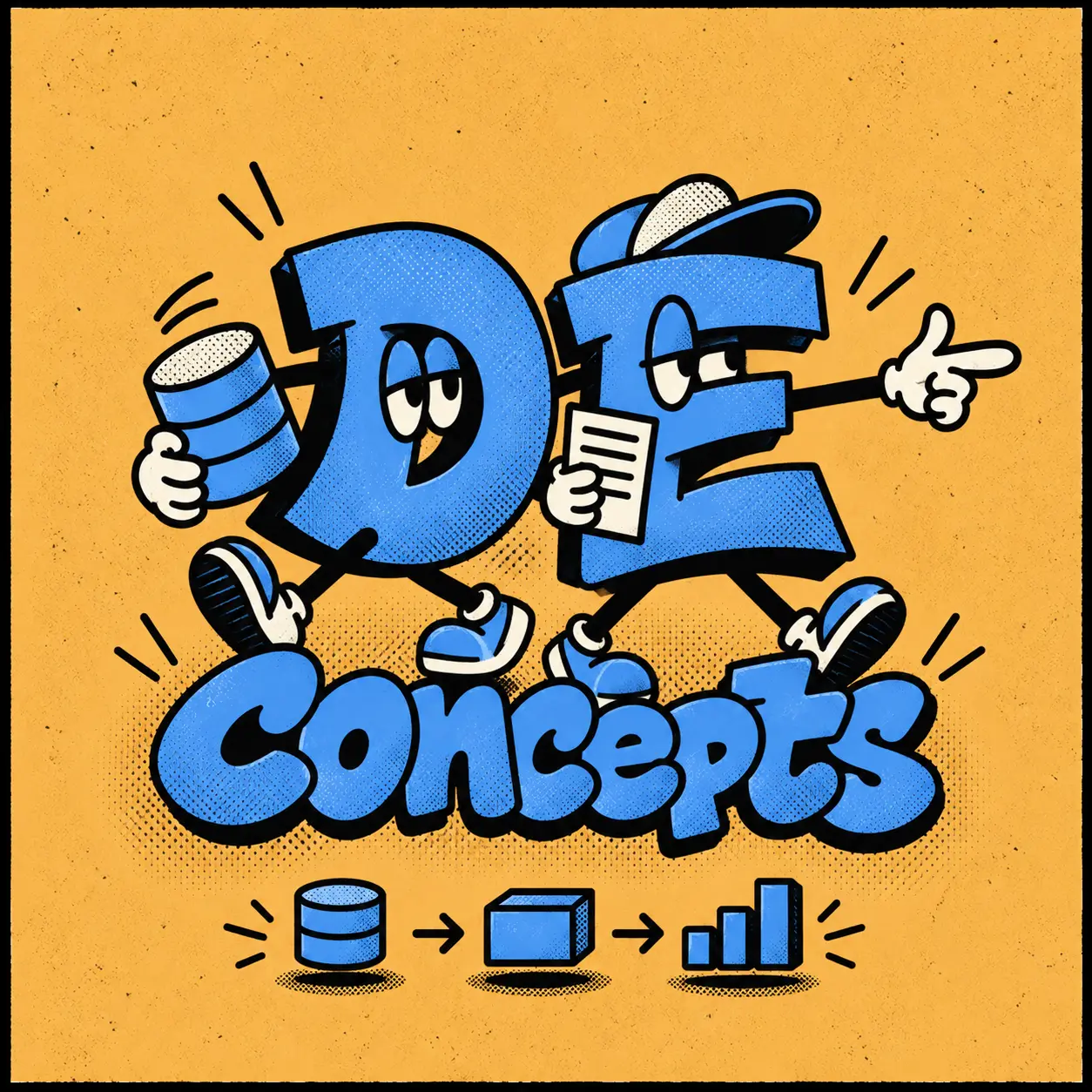 Data Engineering Concepts podcast cover